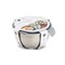 Core Kitchen 6pc Essentials Non-Skid SS Mixing Bowls w/ Lids Set - 1.5qt, 3qt, 5qt - Pewter 36048 - alternate 1